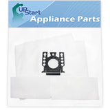 2 Miele S4210 Carina Galaxy Series Vacuum Bags Replacement with 2 Micro Filters