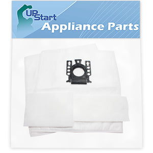 2 Miele Clean Control Vacuum Bags Replacement with 2 Micro Filters