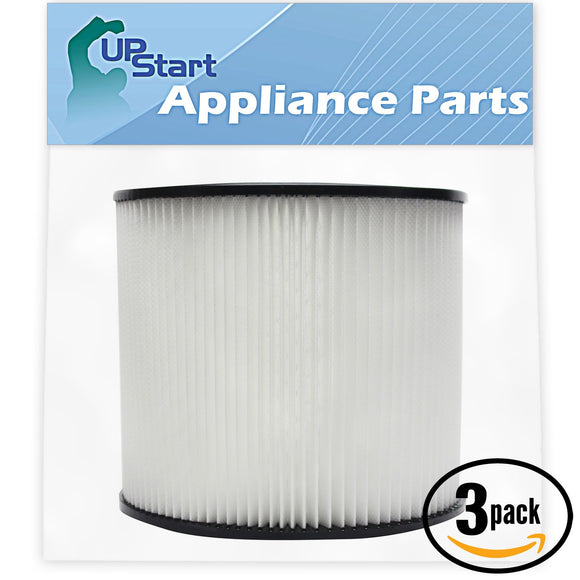 3-Pack Shop-Vac 16RT500A Vacuum Cartridge Filter Replacement