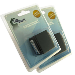 2x Pack - Panasonic HDC-HS80 Battery - High Capacity
