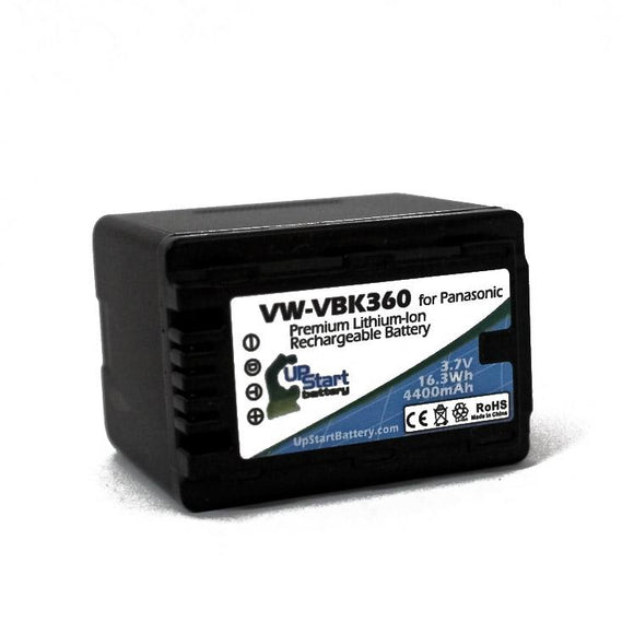 Panasonic HDC-TM80P Battery - High Capacity