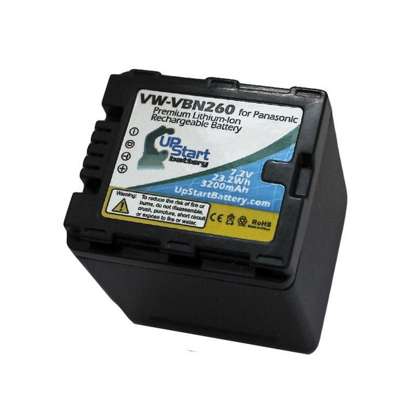 Panasonic VW-VBN130 Decoded Battery - High Capacity