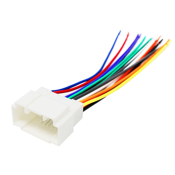 Replacement Radio Wiring Harness for 2010 Suzuki Kizashi GTS Sedan 4-Door 2.4L - Car Stereo Connector