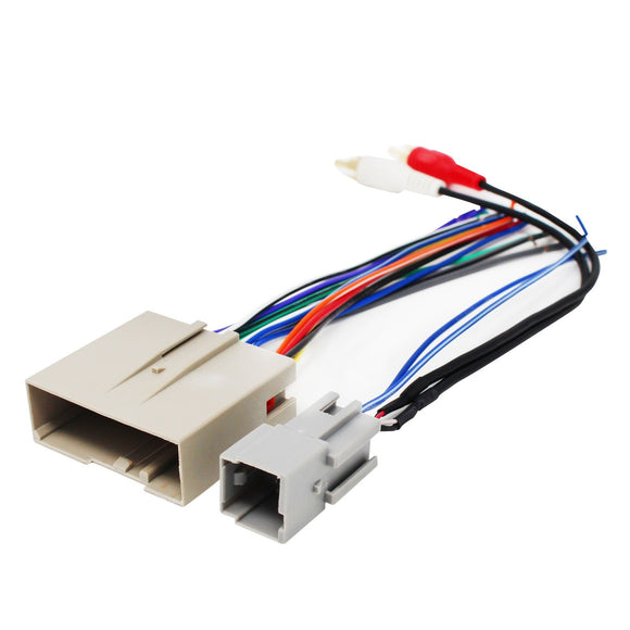 Replacement Radio Wiring Harness for 2006 Ford Escape Hybrid Sport Utility 4-Door 2.3L - Car Stereo Connector