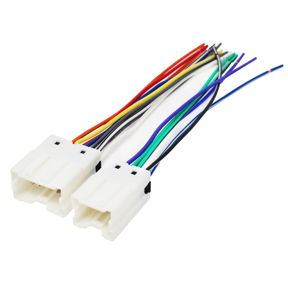 Replacement Radio Wiring Harness for 2005 Nissan Altima SL Sedan 4-Door 2.5L - Car Stereo Connector